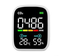 NDIR Carbon Dioxide Air Tester with Real-Time Readings for Environments Where Ventilation Assessment Is Critical Including Labs and Clinics (Infrared WIFI-3 in 1.)