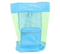 NDiyueAa Beach Toys Storage Bag, Durable 600D Oxford Fabric, Large Capacity, Portable Mesh Organizer for Outdoor, Sand, Water Play