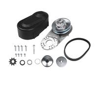 NDiyueAa Go Kart Torque Converter Clutch Set Kit High Power Transmission Speed for Riding Lawnmowers Mini Bikes Color