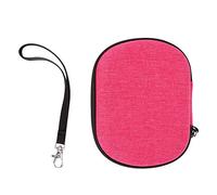 NDiyueAa Hair Removal Machine Storage Box for Charger, Quality EVA Material, Crush Resistant, Multiple Colors, Portable with Strap (GC 0339 Package Rose red + Lanyard)
