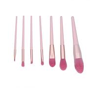 NDiyueAa Makeup Brush Set, Fluffy Bristles for Powder Blending, 7Pcs Professional Cosmetic Brushes for Eyeshadow, Concealer, Blush Application