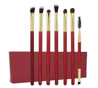 NDiyueAa Makeup Brush Set for Delicate Application, Beautiful Design, Durable, Soft Fiber, 7Pcs with Case