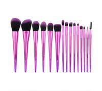 NDiyueAa Makeup Brushes Set, Artificial Fiber Brush Hair, Soft and Skin-Friendly, Wooden Handle, Professional Powder Foundation Blush Brush, for Brand Name