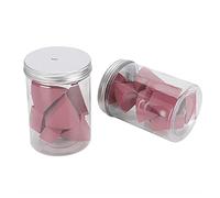 NDiyueAa Makeup Sponge for All Skin Types, Non-Latex, Dual-Use Dry Wet, Soft Texture, Brightening, Lumps-Free, Flexible, Easy Storage (03 Rose Color)