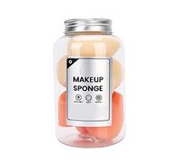 NDiyueAa Makeup Sponge for Beauty Blenders, Wet and Dry Dual Use, Soft Powder Puff, Hydrophilic Polyurethane Material, Eco-Friendly, 2 Types Available (Two-Color Outfit)