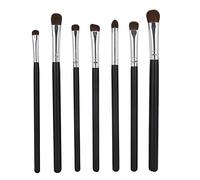 NDiyueAa Professional Makeup Brush Set with Soft Bristles, Elegant Design for Flawless Application, Travel Case Included, 18-Piece Collection (Black and Silver)