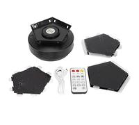 NDiyueAa Star Projector, Rotating Base with Bluetooth Speaker, Foldable Plastic Screen for Bedroom Mood Lighting, Romantic Atmosphere Creation