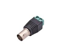 NDJQY 5pcs BNC to Two Dual 4mm Banana Plug Binding Post Male Female Jack Connector RF Adapter Terminal for Camera(Female-02)