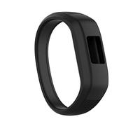 NDJQY Watchband For Garmin Vivofit 3 Vivofit JR JR 2 Sport Smart Watch Band Silicone Bracelet Correa Wrist Strap For Vivofit3 (Color : Black, Size : L)
