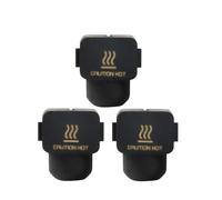 NDKSZHEQ 1/3/5Pcs Silicone Socks Compatible With A1 Mini Case 3D Printer Heating Block Silicone Sleeve A1 Heat Insulation Case Cover(3Pcs)