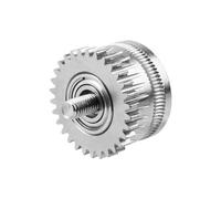 NDKSZHEQ 2Pcs Compatible With K1 K1C K1 Max Extruder Accessories All Metal Filament Gear 3D Printer Accessories Two Gear Extrusion Kit