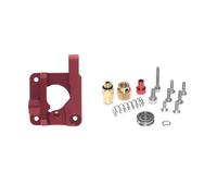 NDKSZHEQ Aluminum Upgrade Extruder MK8 Extruder Drive Feed Kit 3D Printer Parts Compatible With Ender3/Ender3 PRO/Ender5/CR10/CR-10S(Red Left)