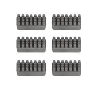 NDKSZHEQ Compatible With P1S X1 Series Nozzle Silicone Wiper Nozzles Brush Hotbed Mounted Scrubbers For Cleaning Tool 3D Printer(Kit B,2 sets)