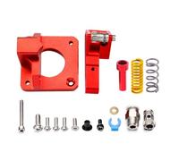 NDKSZHEQ Ender 3 Upgrade Dual Gear Extruder Compatible With Ender 3 V2 Pro Ender 3 Neo Series CR10 3D Printer 1.75mm Filament(Red Right)