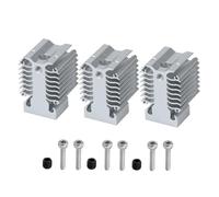 NDKSZHEQ Heat Sink Compatible With Ender 3 V3 Se Ceramic Heating Block Ender 3 V3 Se Accessories Ender 3 V3 KE Radiator3d Printer Parts(3pcs)
