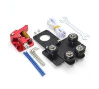 NDKSZHEQ Upgrade Direct Dual/Single Gear Extruder Support Kit,Easy Print Flexible Filament Compatible With Ender 5/Ender 5Pro/ Ender 5 Plus(Dual Extruder Kit)