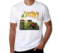NDMUTREN Slick Rick T-Shirt Graphics Sports Fan t-shirtsmen White L