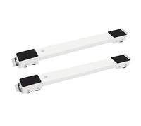 NDNCZDHC 1 Pair Furniture Washing Machine Dolly, Extendable Appliance Rollers Refrigerator 150KG Bearing, Washing Machine Stand Wheels Appliance Dolly