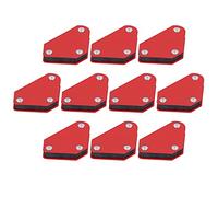 NDNCZDHC 10 Pcs Alloy Welding Magnet Set, 45° 90° 135° Welding Magnet Holder, Soldering Tools for Household Soldering Work