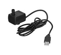 NDNCZDHC 12V 220mA Mini Submersible Pump, 200L / H Flow USB Water Pump, 59.1in Lift Small Fountain Device Outlet Dia 0.3in