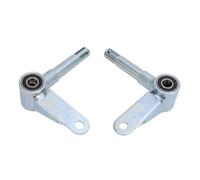 NDNCZDHC 15mm Front Wheel Steering Knuckle Spindle for 110cc 125cc 168 200F Go Kart Quad ATV