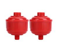NDNCZDHC 2 Pcs Mini Paint Spray Gun Filters, G1/4 Thread, PP Sprayer Strainer, Paint Gun Filter, Pneumatic Tool Accessories