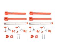 NDNCZDHC 2 Sets Drawer Slide Installation Jig Hardware Clamp Quick Fixing Tools for Woodworking and Home Renovation