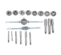 NDNCZDHC 20pcs Metric Tap and Die Set, M3 to M12 High Hardness Tap Die Hand Tools Set for Internal and External Threading