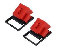NDNCZDHC 2PCS Clamp on Circuit Breaker Lock, BD - D12 Bite Design Detachable Lockout Tagout Kit for Lockable Handle Width Less Than 42mm