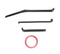 NDNCZDHC 3 Pcs Dashboard Strip Cover Trim Carbon Fiber Decorative for C8 Z51 Z06 ZR1 Coupe Convertible 2020 to 2024 (Carbon Fiber)