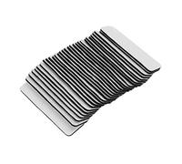 NDNCZDHC 30PCS Hook and Loop Tape 1.2in X 4in Double Sided Command Strips Heavy Duty Hot Melt Adhesive Tape Picture Hanging Strips for Home