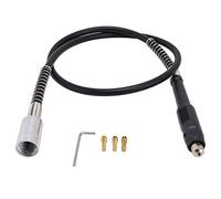 NDNCZDHC 42in Power Drill Extension Shaft with 3 Chucks, M19 x 2mm Flexible Extension Cable Chuck for Electric Grinder, Power Drill Tools