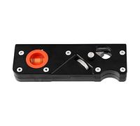 NDNCZDHC 45 Degree Chamfering Tool Wood, Drywall Tools Hand Planer for Wood Thickness Planer, 54.4x50x20mm Router Plane (Black)