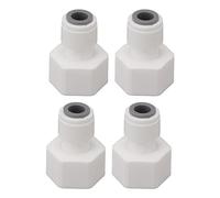 NDNCZDHC 4Pcs Plastic Beer Keg Dispenser Adapter, Draft Beer Machine Dispenser Adapter, Brewing Beer Kegging System Parts (5/16)