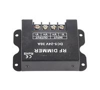 NDNCZDHC 5-24V RF Dimmer, 30A Remote Control Dimmer, 360W Max Power Brightness Adjustment Switch for Industrial Control