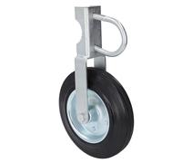NDNCZDHC 500 Lbs Single Load Capacity Fence Gate Wheel, Bolt Hole Type Mounting Method 6 Inch Caster Wheels