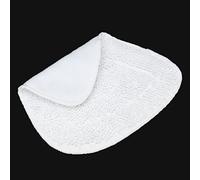 NDNCZDHC 5PCS Microfiber Mop Pads Reusable Steam Cleaning Pad Cloth Accessory Replacement for Vileda Steaming Mop Cleaner, White
