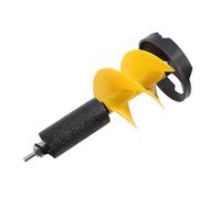 NDNCZDHC 8 Inch Ice Fishing Auger, 20 Inch Length with Versatile Adapter and Float Nylon Electric Ice Auger for Shallow Waters and Thin Frozen Layers
