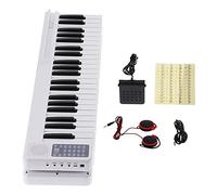 NDNCZDHC 88 Keys Folding Piano Electric Piano Wireless Connection Piano Keyboard Rechargeable Portable Piano Keyboard for Beginners Built in Battery
