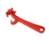 NDNCZDHC 9.65in Length Bucket Opener for 10, 15, 20, 30, And 55 Gallon Drums Alloy Steel 5 Gallon Bucket Lid Opener Tool for 2 Inch and 3/4 Inch Bung Caps