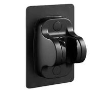 NDNCZDHC Adhesive Shower Head Holder, 4.2x2.6in ABS No Drilling Wall Mount Adjustable Handheld Showerhead Bracket for Bathroom