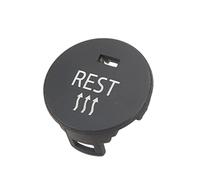 NDNCZDHC Air Conditioning Rest Control Button Cover Clear Icon ABS Replacement for 5 Series E60 E61