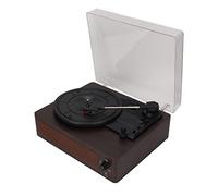 NDNCZDHC Bluetooth Record Player 3 Speed Turntable Vintage Gramophone Belt Drive Built in Speakers with Cover, Support 7", 10", 12" Record, Film Record