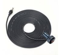 NDNCZDHC DC Car Power Cable with Voltage Display 10m Length 18awg Ip68 Water Proof LED Interface Car Charger Power Supply Cord for Mini