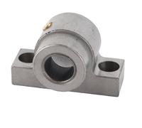 NDNCZDHC Left Lathe Screw Mount Bracket, Lathe Leadscrew Mounting Bracket Replacement for MX 210 WM 210 8x16 220x400 220x600 220x750