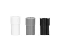 NDNCZDHC Pen Adapter Pen Adapter Set for Sharpie for Cricut (for Explore Air for Explore Air 2 for Explore Air 3 for Maker) (3 pcs (1 each for black, white and gray))