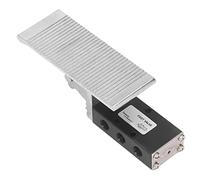 NDNCZDHC Pneumatic Foot Pedal Valve, 5 Way 2 Position G1/4in Aluminum Alloy Foot Air Pressure Control Valve, 1.5-8kgf/cm² Pressure