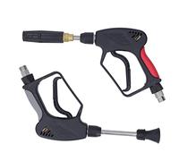 NDNCZDHC Pressure Washer Gun, 5000PSI Maximum Water Pressure 40l per Minute 45 Degree Foam Nozzle Car Wash Gun Set (Male Thread M22x1.5mm Connector ID 14mm/0.6in)