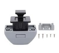 NDNCZDHC RV Push Cabinet Lock Metal Push Button Keyless Cupboard Drawer Compartment Latch Lock Catch for Caravan Yacht Boat Campervan (black)