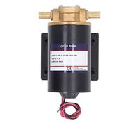 NDNCZDHC Self Priming Impeller Gear Pump, 4.75gpm Self Priming Gear Pump with Brass Valve, 2900RPM, Adaptor Outlet 3/8in (DC12V)